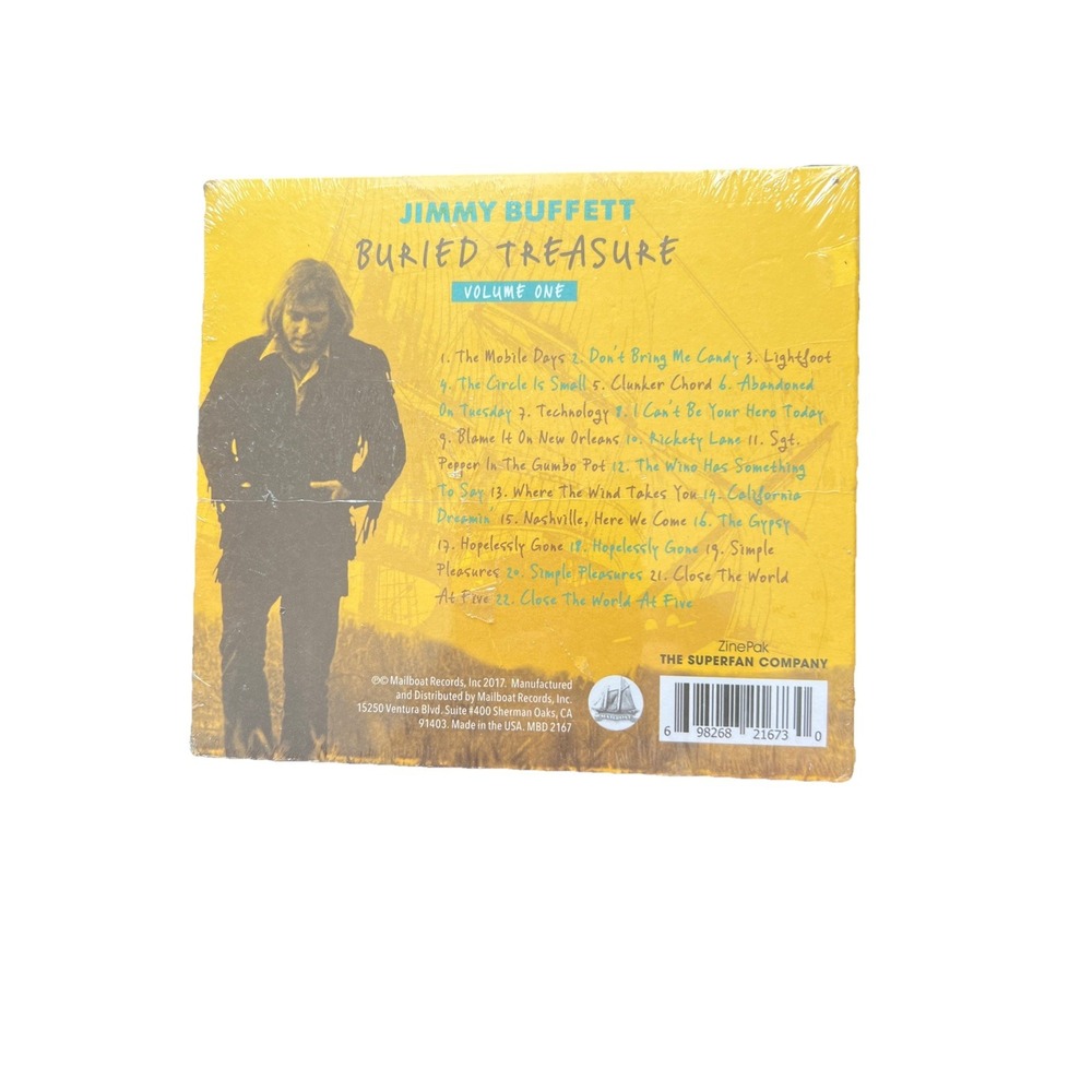 Jimmy Buffett CD Buried Treasure CD Volume 1 - Picture 2 of 2